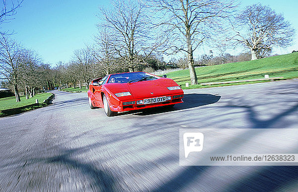 1989 Lamborghini Countach. Künstler: Unbekannt.