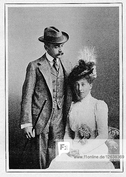 Prinzessin Stephanie von Österreich und Graf Lonyay  um 1903  (1903). Künstler: Lambert Western & Sohn.