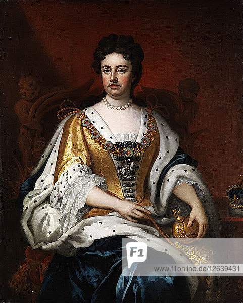 Königin Anne  17. Jahrhundert. Künstler: Anonym