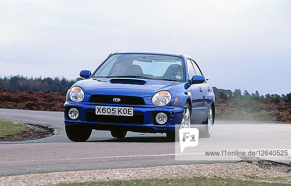 2001 Subaru Impreza WRX. Künstler: Unbekannt.