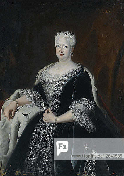 Sophia Dorothea von Hannover (1687-1757)  Königingemahlin in Preußen. Künstler: Pesne  Antoine  Schule (1683-1757)