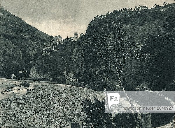Schloss Runkelstein  Bozen  Südtirol  Italien  1927. Künstler: Eugen Poppel.