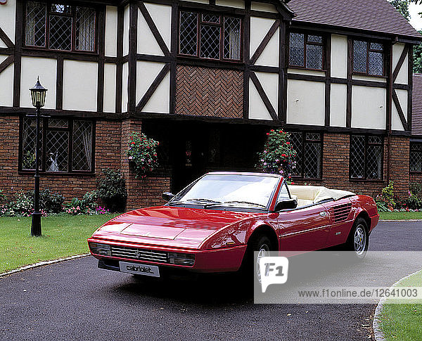 1987 Ferrari Mondial 3.2 Kabriolett. Künstler: Unbekannt.