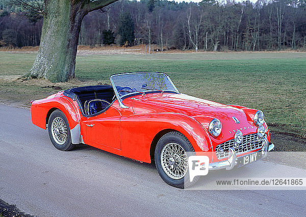 1959Triumph TR3A. Artist: Unknown.
