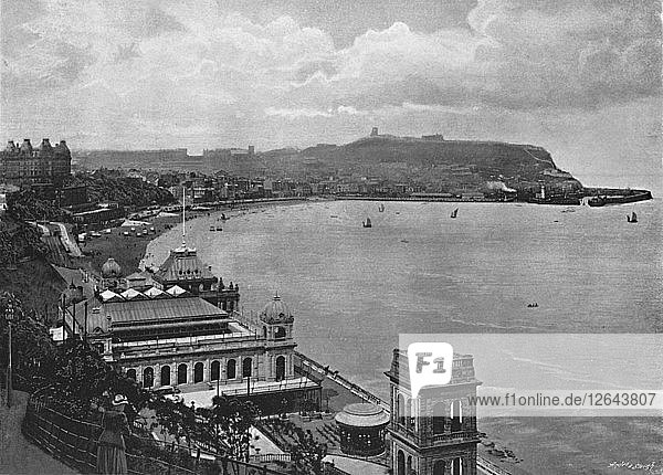 Scarborough: The South Bay and Spa  c1896. Artist: Frith & Co.
