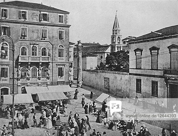 Zara - Piazza delle Erbe  1913. Künstler: Unbekannt.