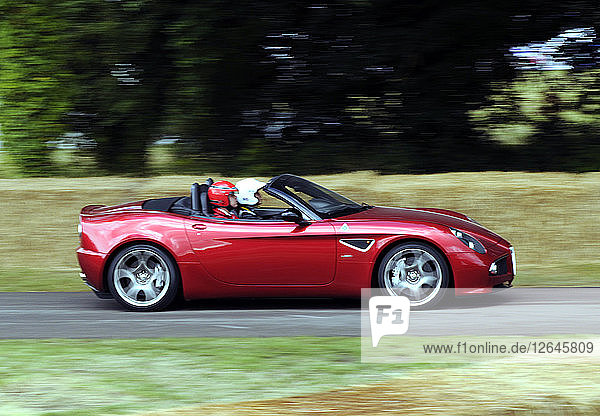 2009 Alfa Romeo 8C Spyder Artist: Unknown.
