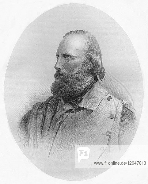 Garibaldi  1859. Artist: Stodart.