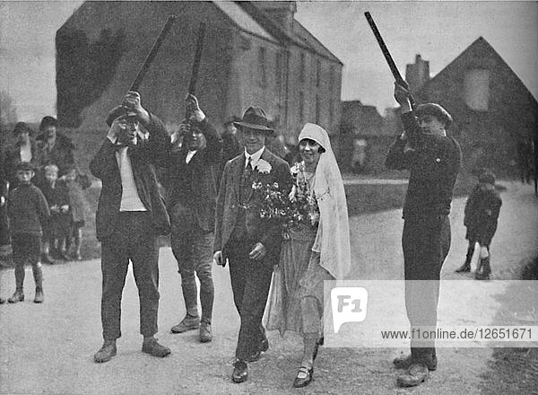 Quaint Pagan Superstitions That Stilll Survive in Holy Island c1935. Artist: Unknown.