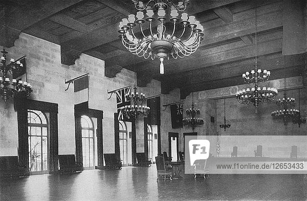 Nationale Ratskammer  Gebäude der Handelskammer der Vereinigten Staaten  Washington DC  1926. Künstler: Unbekannt.