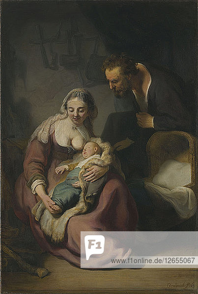 Die Heilige Familie  1633-1634.