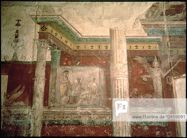 Fresken im Haus der Livia auf dem Palatin.