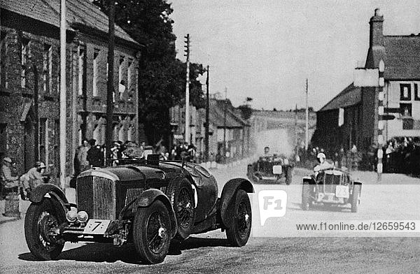 Ards Tourist Trophy Rennen  1937. Künstler: Unbekannt.