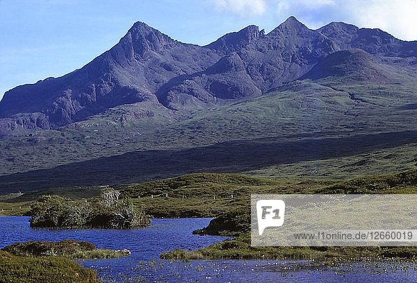 Corries in den Black Cuillin Hills  Isle of Skye  Schottland  20. Jahrhundert. Künstler: CM Dixon.