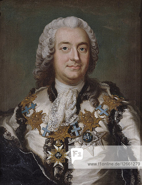 Porträt von Anders Johan von Höpken (1712-1789)  1759.
