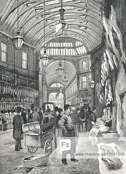 Leadenhall Market  1891. Artist: William Luker.