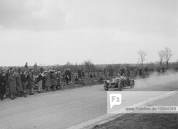 BNC von RO Mitchell bei der Inter-Varsity Speed Trial  Eynsham  Oxfordshire  1932. Künstler: Bill Brunell.