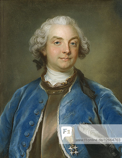 Porträt von Graf Fredrik Axel von Fersen (1719-1794)  1794.