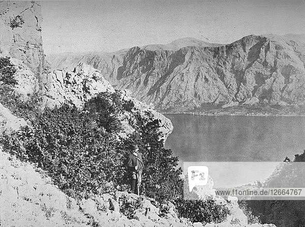 Die Wachtürme von Montenegro  um 1913. Künstler: Charles JS Makin.