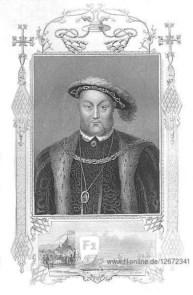 Henry VIII  1859. Artist: WJ Edwards.