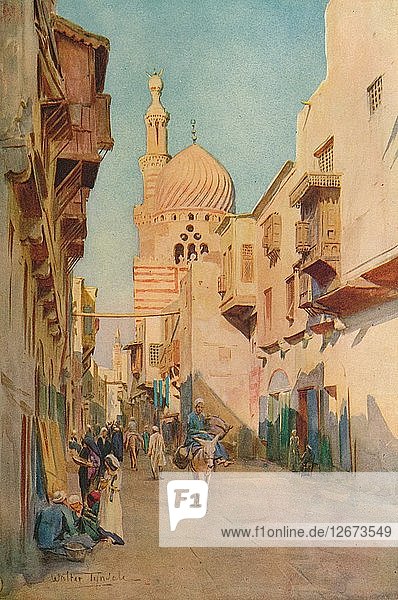 Suk Ess-Selah  Kairo  um 1905  (1912). Künstler: Walter Frederick Roofe Tyndale.