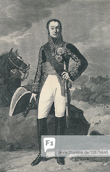 Marshal Nicolas-Charles Oudinot  Duke of Reggio  1811  (1896). Artist: Henry Wolf.