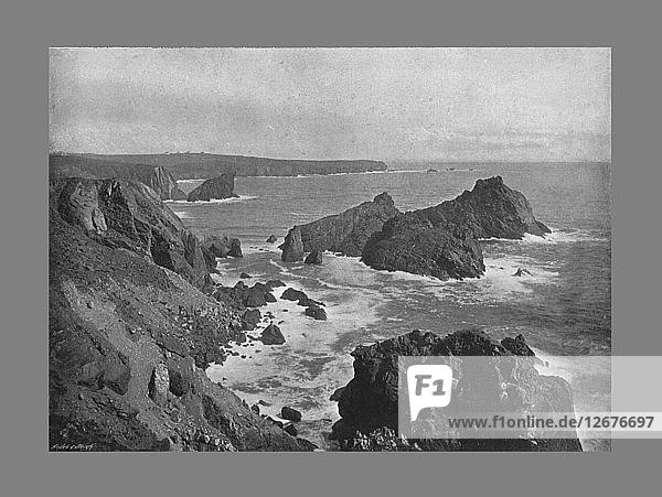 Old Lizard Head and Kynance Cove  c1900. Artist: Frith & Co.