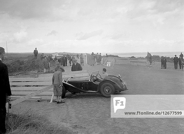 Riley bei der RSAC-Rallye in Schottland  1934. Künstler: Bill Brunell.
