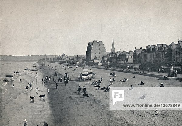 Portobello - Der Strand  1895. Künstler: Unbekannt.
