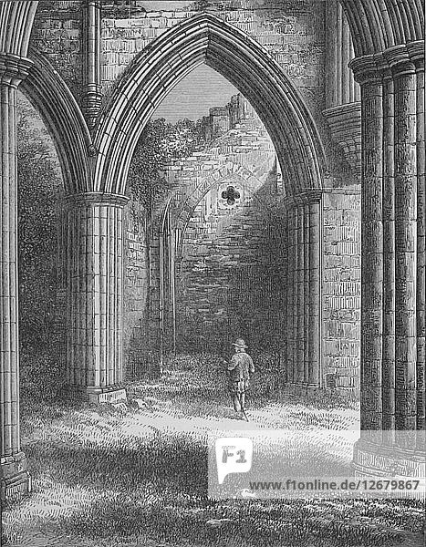 Vestry  Rievaulx Abbey  c1880  (1897). Artist: Alexander Francis Lydon.