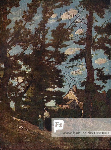 A Landscape  c1915. Artist: Henri-Joseph Harpignies.