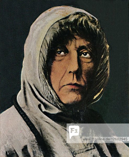 Roald Amundsen 1872-1928  1934. Künstler: Unbekannt.