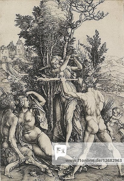 Herkules  um 1498. Künstler: Albrecht Dürer.