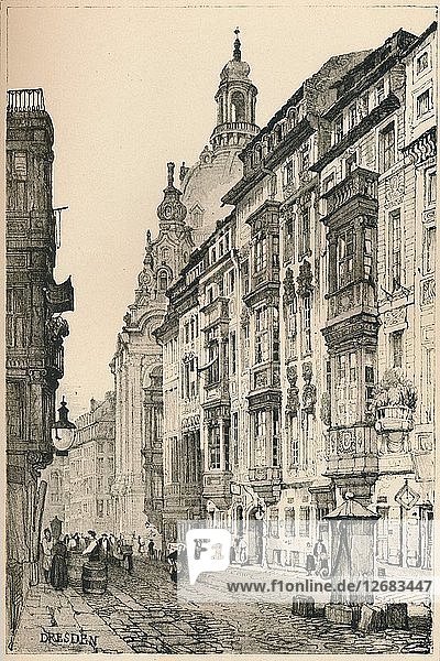 Dresden  c1820 (1915). Artist: Samuel Prout.