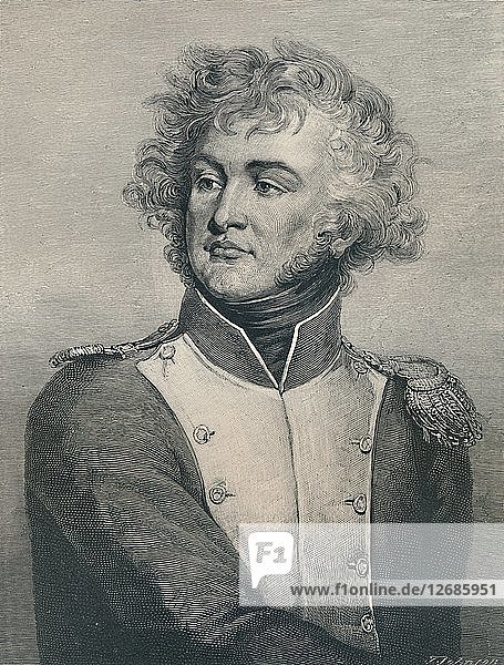 General Jean-Baptiste Kléber  um 1800  (1896). Künstler: T. Johnson.