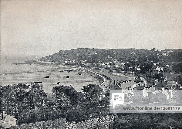Mumbles - The Town and the Bay  1895. Artist: Unknown.