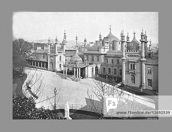 Der Pavillon  Brighton um 1900 . Künstler: W & AH Fry.