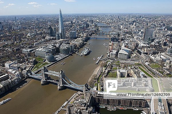Aerial view of London  2013. Artist: Historic England Staff Photographer.