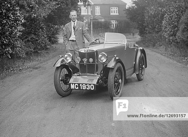 MG M Typ von C. Robinson  um 1929. Künstler: Bill Brunell.