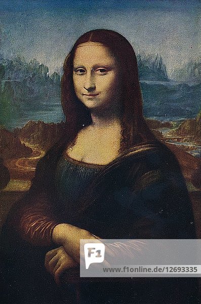 Mona Lisa  um 16. Jahrhundert  (1911). Künstler: Unbekannt.