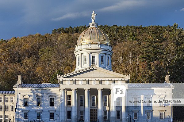 USA  New England  Vermont  Montpelier  Vermont State House.
