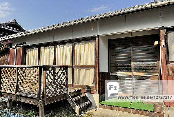 Japan  Haus auf der Insel Naoshima