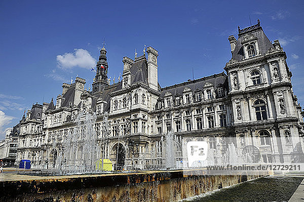 Frankreich  Rathaus von Paris.
