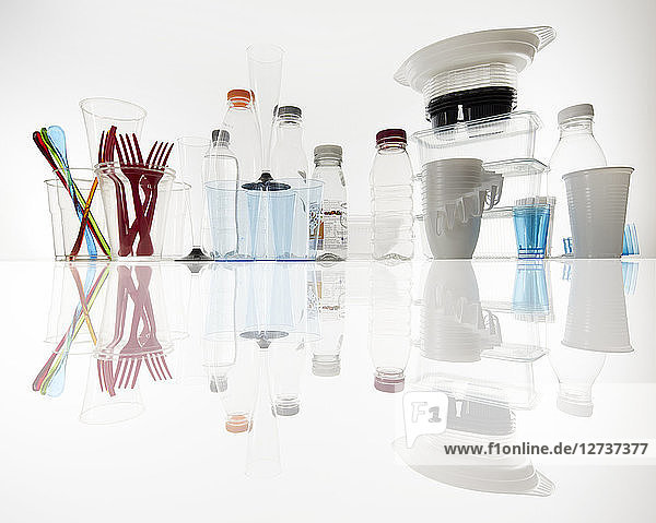 Various plastic packagings