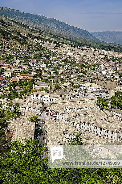 Albania  Gjirokaster  Old town  Qafa e Pazarit