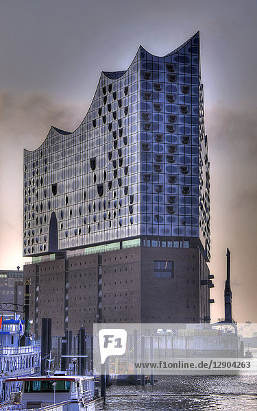 Elbphilharmonie HafenCity Hamburg Deutschland Europa