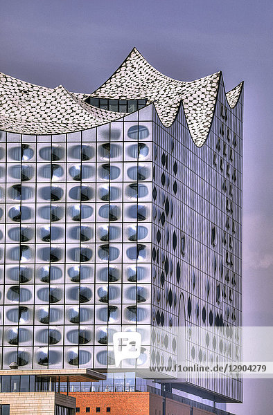 Elbphilharmonie Platz der deutschen Einheit HafenCity Hamburg Deutschland Europa