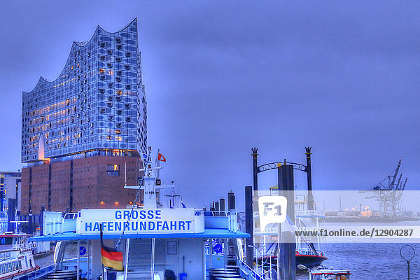 Elbphilharmonie HafenCity Hamburg Deutschland Europa