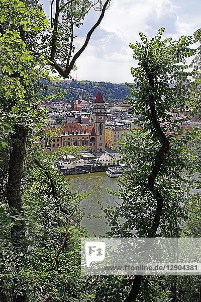 Altes Rathaus  Passau  Niederbayern  Bayern  Deutschland  Europa