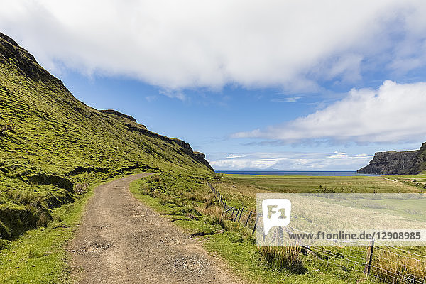 UK  Scotland  Inner Hebrides  Isle of Skye  path to Talisker Bay